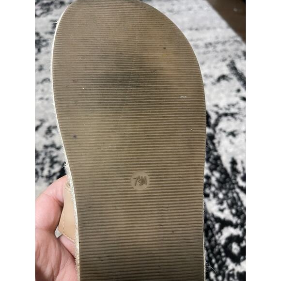 JOIE Nacho Tan Strap Sandals Slip On Flip Flops Natural Bohemian Size 7.5 - Picture 6 of 6